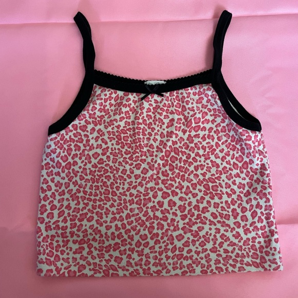 Brandy Melville Pink Cheetah Belle Tank - Picture 3 of 6